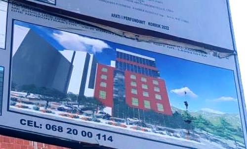 Godine sherbimesh Hotel 2-5, 5, 7 dhe 9 kat